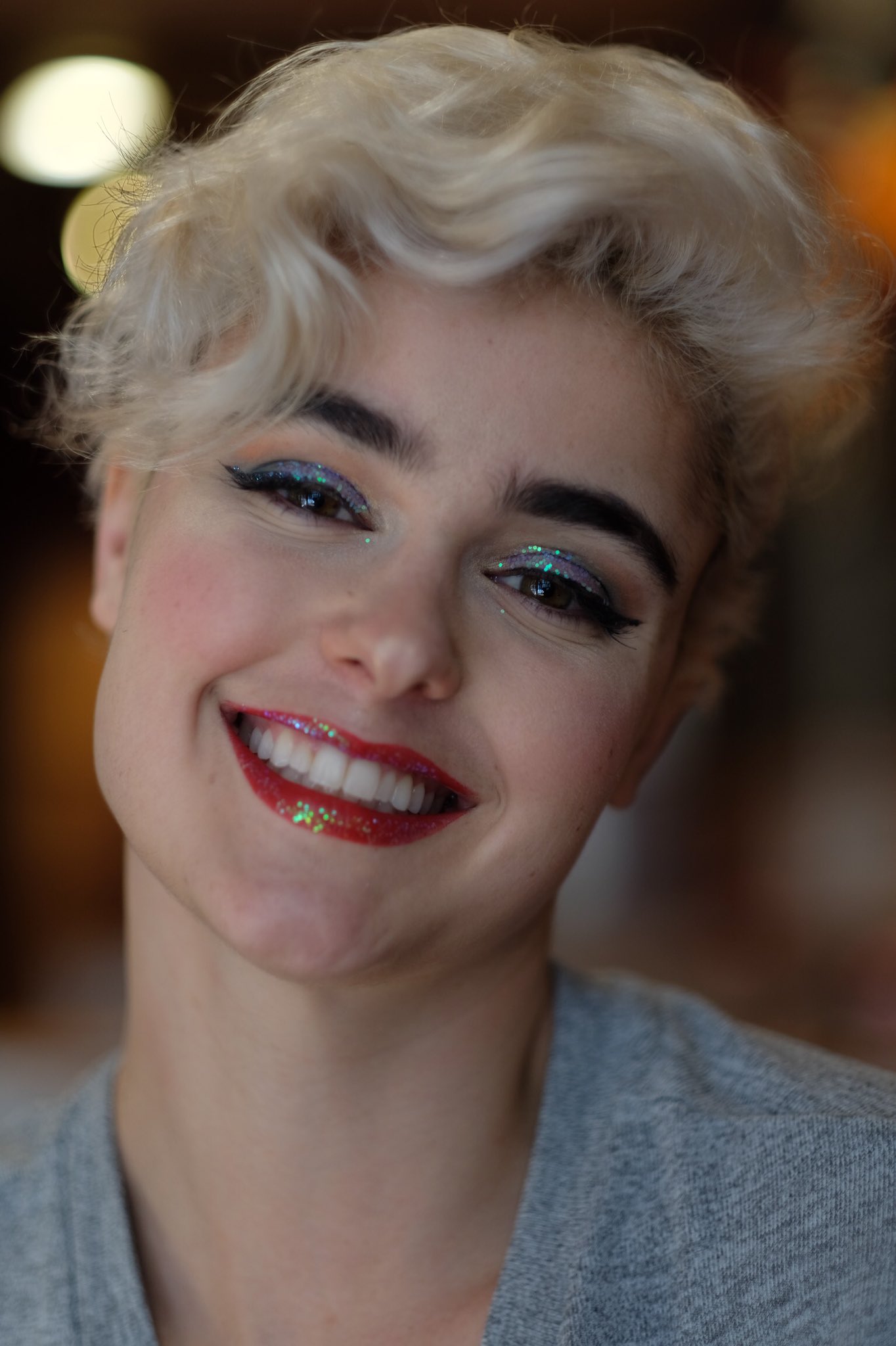 Stefania Ferrario on Twitter: "Today's makeup by #mishajay  https://t.co/2mANe8Ra6a" / X