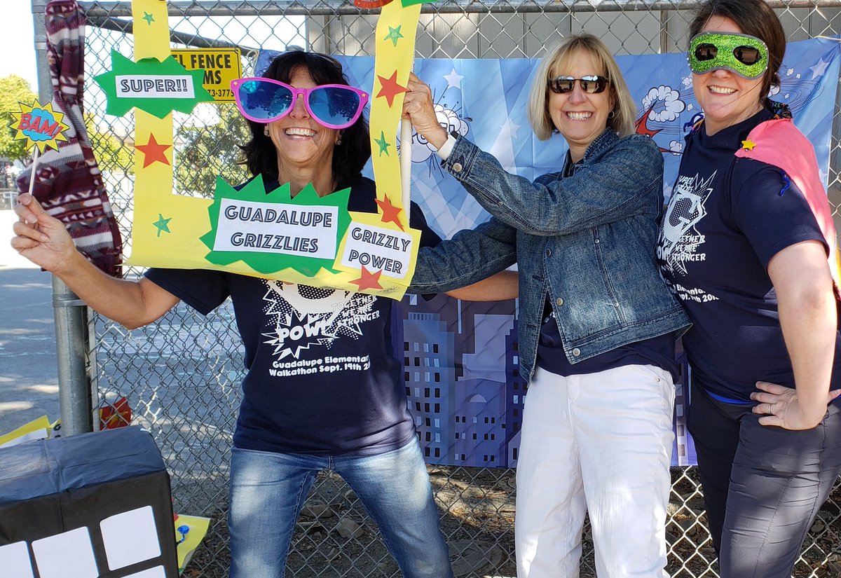 Such a fun time at our <a href="/GuadGrizzly/">Guadalupe Grizzlies</a> Superhero themed Walkathon! Huge thanks to our H&amp;SC &amp; walkathon committee for all your hard work!  <a href="/DaleJon62641671/">Dale Jones</a> #GuadRoars #usdlearns