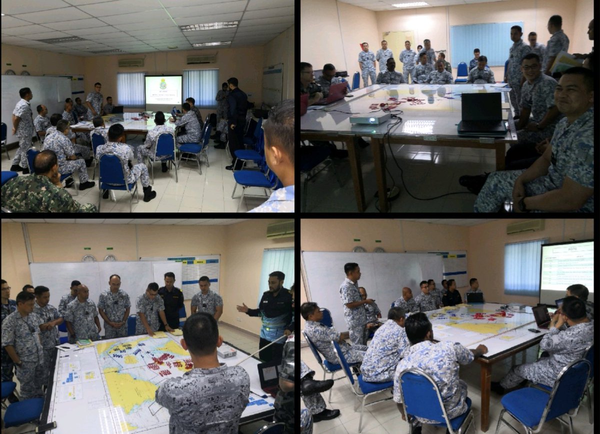 mmi403206's tweet photo. LearnAndEnjoy
19.9.18. DAY 2 - NAVEX 2 for Navy Course Participants MCSC 47/18 @MAFSC_ conducted at @PUSTAKMAR, Lumut. CoS brief by MALFOR & LANFOR to EXDIR. CPX continue.
#LearnAndRelearn.
#Enjoy https://t.co/CjCYnt7DzS