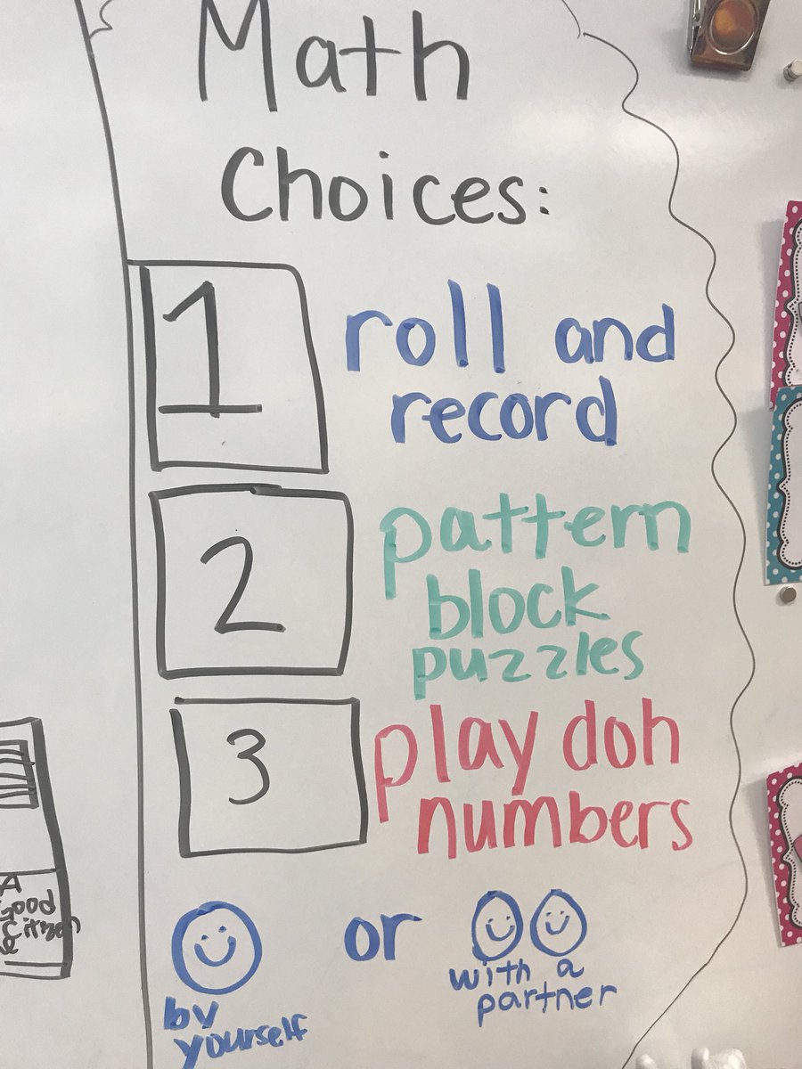 EverettKTeach's tweet photo. We had some choices for math today! We are learning how to do math workshop while working on different math skills AND choosing to work with others or by ourselves! #TuckahoeRocks @TuckPrinc @TuckahoeSchool @APSMath #MathWorkshop https://t.co/Lv8vrDSMZo