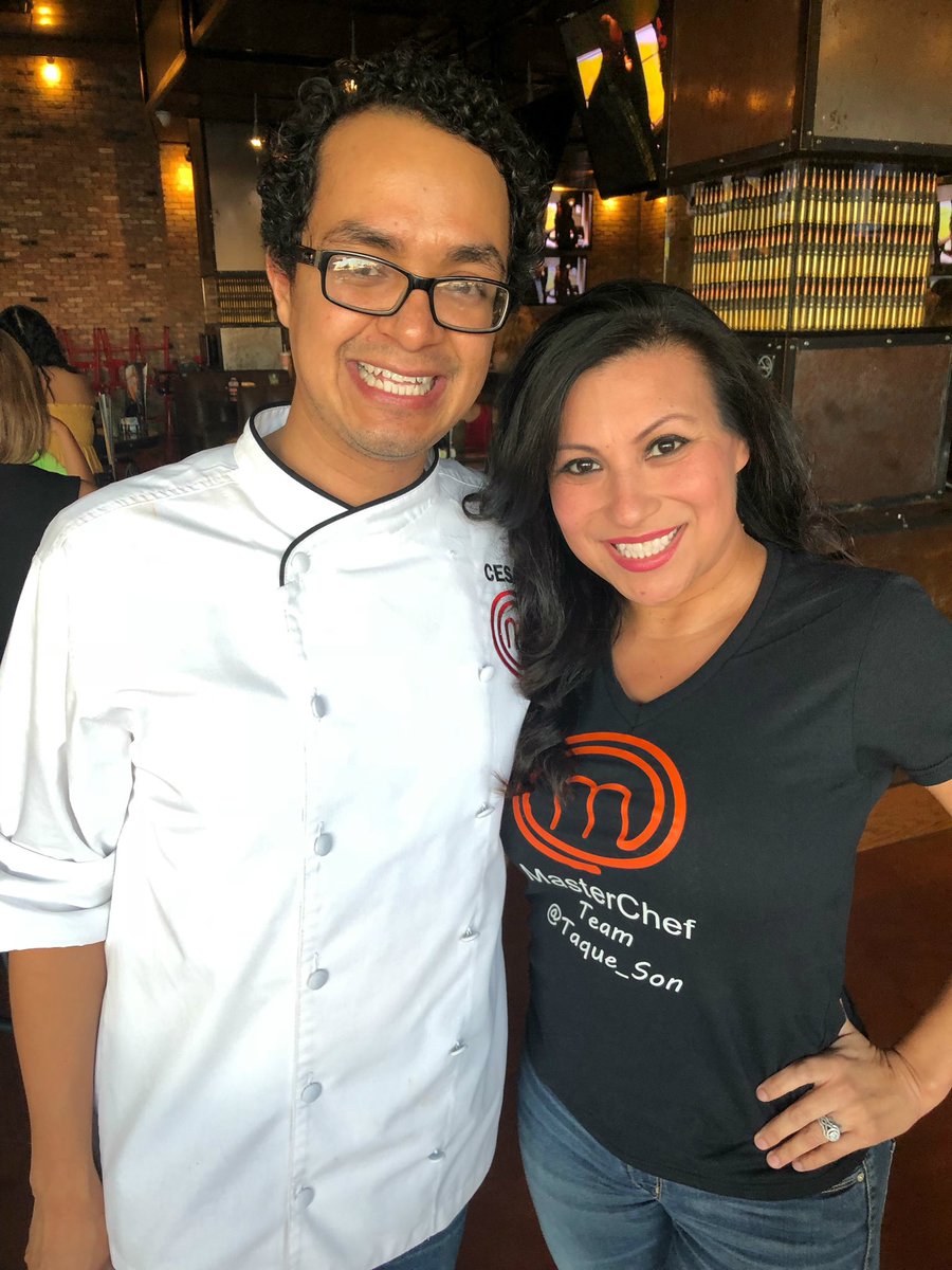 angiegg22's tweet photo. Supporting our boy Cesar!!! @taque_son !!! Tonight is the grand finale of @MASTERCHEFonFOX !!! #CesarsWatchParty #TeamCano 💯🏆🥇#TeamTaque_Son 👊🏼 #MasterChefFinale #MasterChefGrandFinale #MasterChef9 #MasterChefSeason9 @AaronSanchez #TeamAaron #TeamAaronSanchez #TeamSanchez https://t.co/N5h4DXc42P