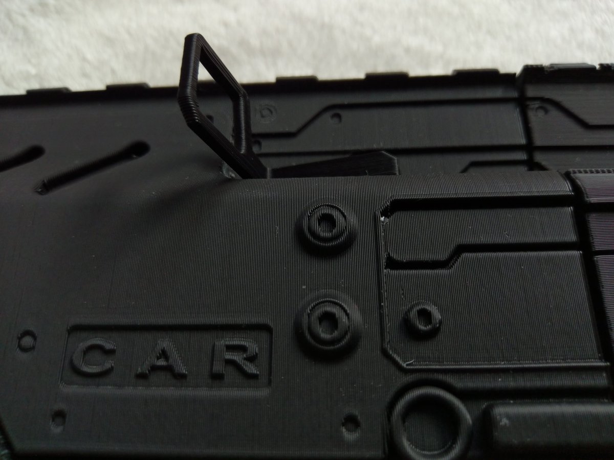 Saddex3D's tweet image. 3d printed Titanfall SMG with @Fillamentum black PLA on @Prusa3D
MK3, now to finishing👊

#titanfall #Titanfall2 #carsmg #smg #game #3dprinting #3dprinted #prusa #originalprusa #prop #replica #pc #PS4