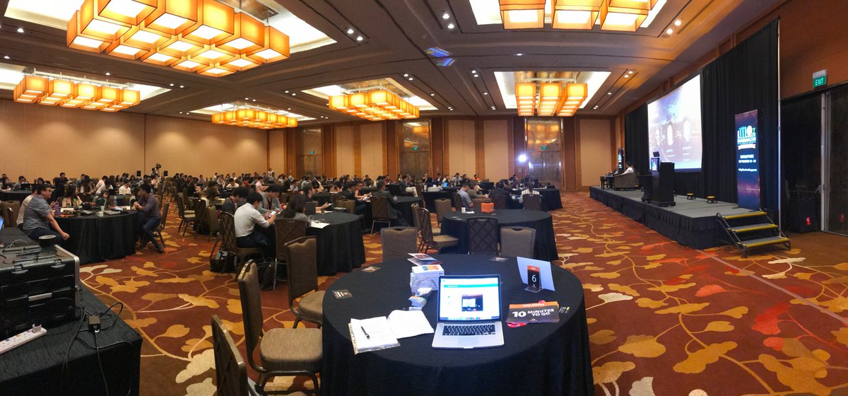tonyeades's tweet photo. #DigiMarConAPAC Day Two with How Blockchain is Disrupting Marketing with @ifarmer and fellow panelists @JoeNguyen and Ian McKee https://t.co/t8o1Tqp1yO