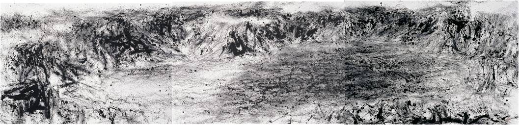 [#오늘의작품소개]
정종해, ‘백두산 천지’(2002), 종이에 수묵
#국립현대미술관 #미술은행소장품