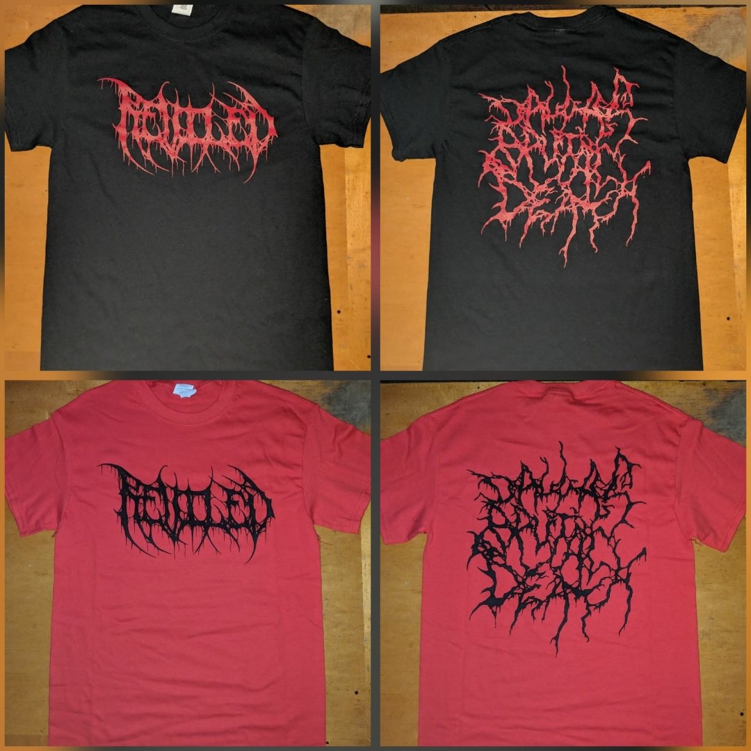 ReviledTX's tweet image. Hit up reviledtx.bigcartel.com for some #DallasBrutalDeath logo shirts!
#BrutalDeath #BrutalDeathMetal #UnmatchedBrutalityRecords #DeathMetal #TXDM