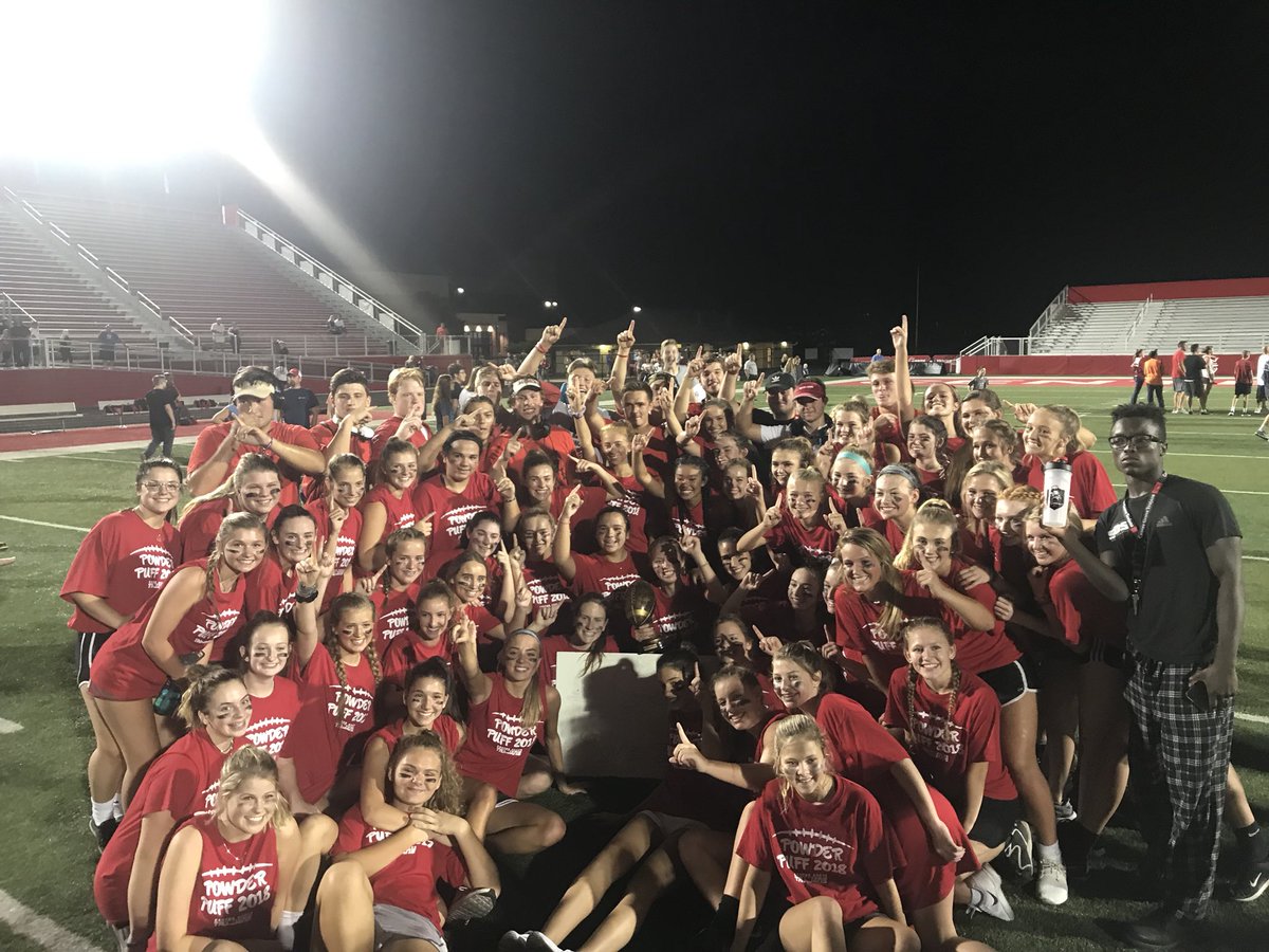 CGTrojanFootbal's tweet image. Congrats to the Freshman/ Senior Team for WINNING a close battle tonite in the Annual Powderpuff Game!!! @CGSportsNetwork