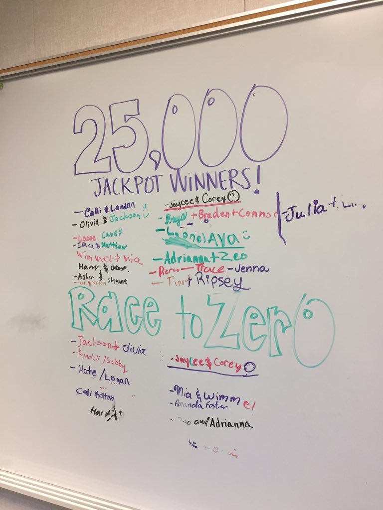 b_schulte12's tweet photo. When math ISN’T a worksheet!🙌🏻Race to 25,000 or bust! Adding and subtracting has never been so fun.😍 

Love when a plan comes together! @AlanaCoJack @KaranMichelleH 
#gatorsgoforthegoal #ccisdlearns #mathisfun #5th https://t.co/GcBrDxJ9a8