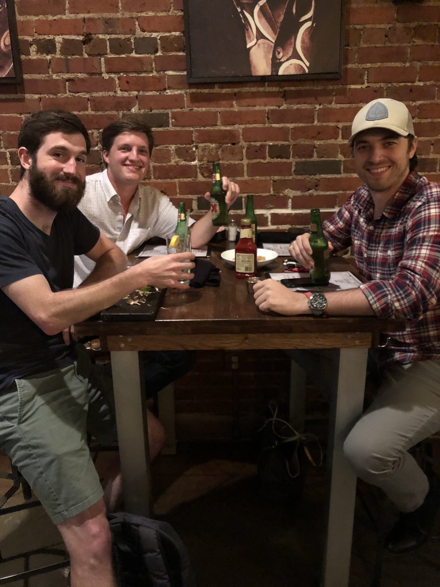 theplateapp's tweet photo. The PLATE Co-Founders (minus Kaleb) are out enjoying $2 Dos Equis at JSP! Find the deal TONIGHT on PLATE! 
#FeelTheDeals https://t.co/DktOvpmsBu
