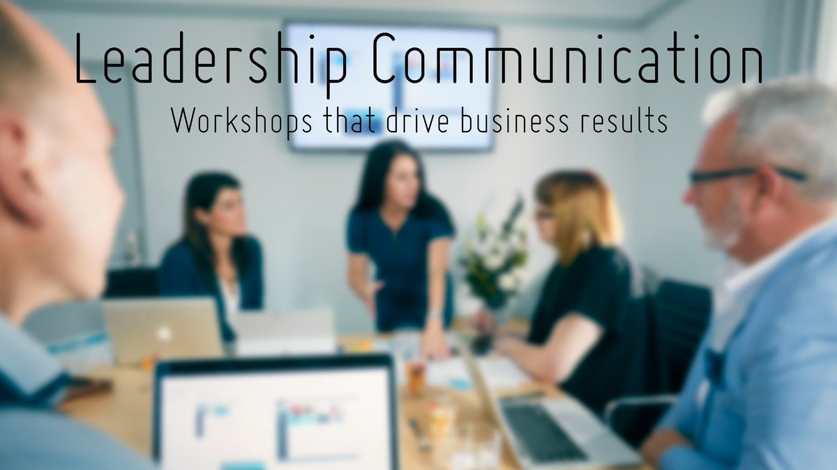 At the heart of a leader's ability to #inspire, #connect with and engage people is how they #communicate. Not just the verbal, either.  We work with clients to build teams of #leadershipcommunicators and drive #businessresults . 
youtu.be/mUSjSjP5Gko