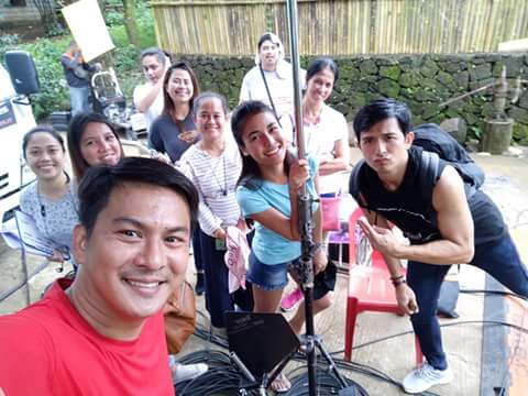 At the moment! #CainAtAbel #TapingDay5 #GMA7kapusomo #TeamDMP #enhanzaerial
@sanya_lopez @ArtistCenter 

(Pic & cap. From Hanz Ramos Bernardino)