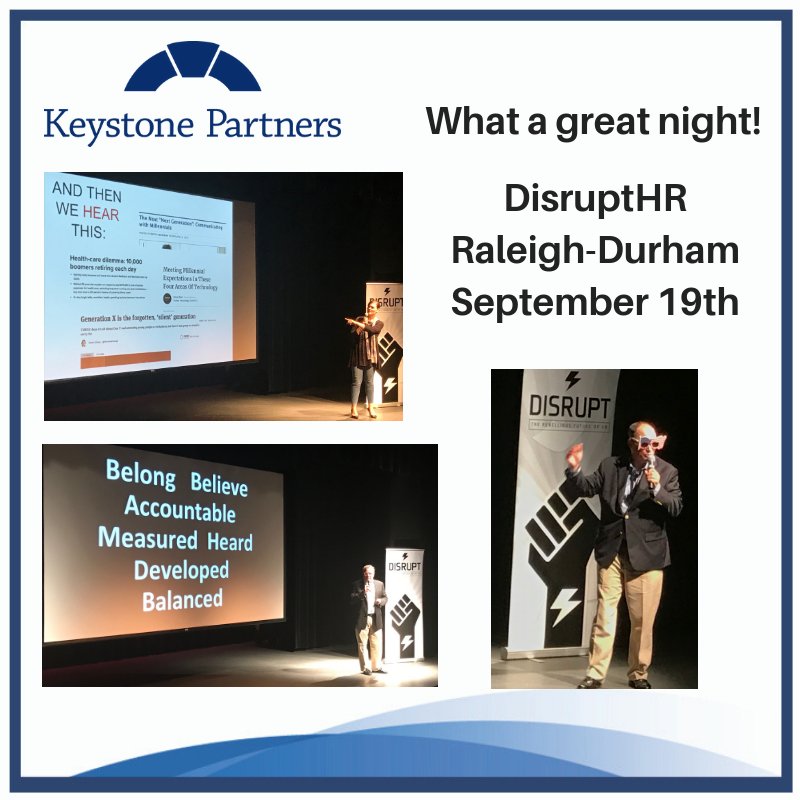 Great night in Durham with <a href="/DisruptHR_RDU/">DisruptHR_RDU</a>
