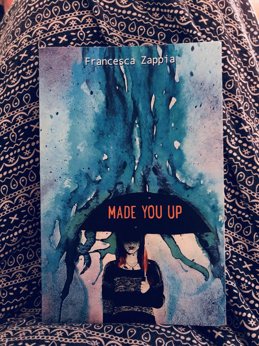 natsinbookland's tweet photo. #ContemporaryAThon Day 3. Book 3 #madeyouup by @chessiezappia . It’s my pick for a dark/spooky/taboo read. It also has a bit of orange & my initials on the cover. #currentlyreading https://t.co/N1KdlrYb6R