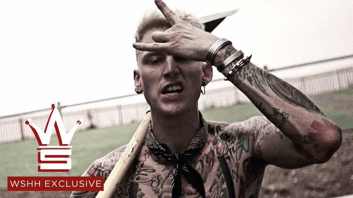 PopCrave's tweet photo. "Rap Devil" by @MachineGunKelly has reached 100 MILLION views on YouTube. This is his sixth video to achieve this (fifth as a lead artist). https://t.co/ohBLLgadTD