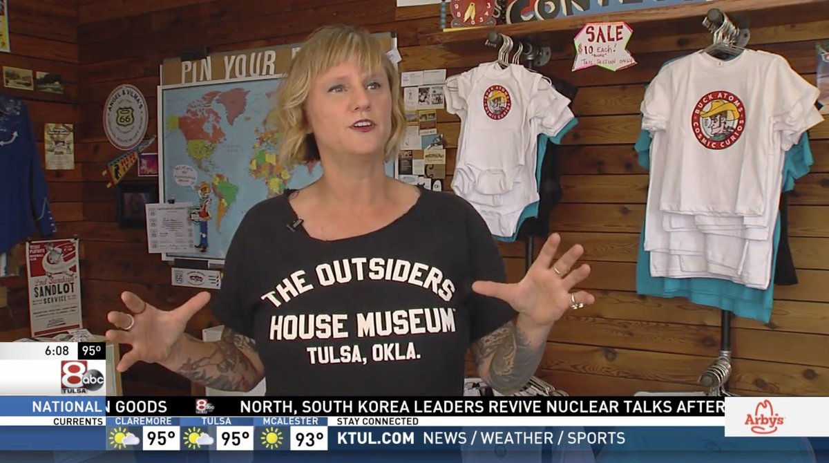 Tulsa just keeps getting better and better. Thank you, Mary Beth and Buck Atom's Cosmic Curios on 66 for all you do to make T-Town and Route 66 an exciting place to visit once again. Stay Gold! <a href="/buckatomson66/">Buckatomson66</a> ktul.com/news/local/the…