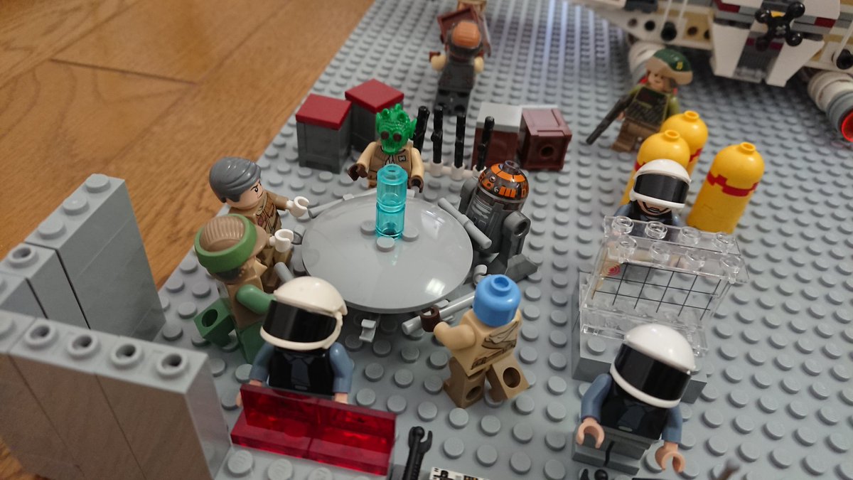 Keeli 反乱軍基地 Lego Starwars