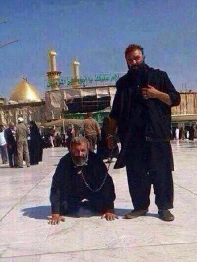 شيعي عراقي ينحر ابنه في ذكرى "عاشوراء" (فيديو) Dng_p2fWwAAlfEo