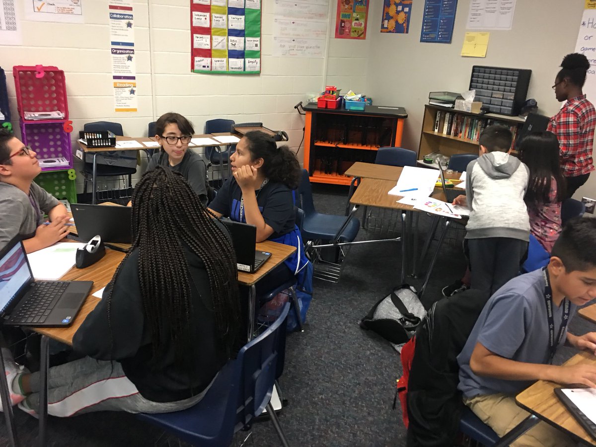 flkhenderson1's tweet image. Yesterday I launched my first PBL for the year and my 7th grade Ss are already in full effect researching and coming up with ideas and group names for their Probability Carnival. @kms_panthers @SheldonISD #sheldonSTEM #mathmarvel