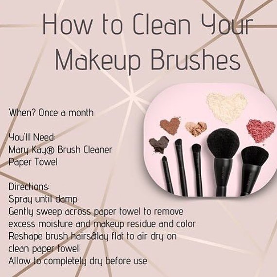 Cleaning Your Brushes (+3 Brush Care Tips)