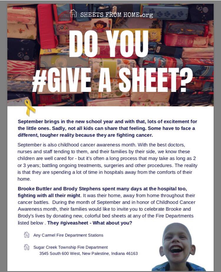 Aye_EmJay14's tweet photo. if you happen to be in the Carmel area please donate some twin sized sheets off in honor of my cousin Brooke ❤️ #giveasheet https://t.co/bL8D0uj0lp