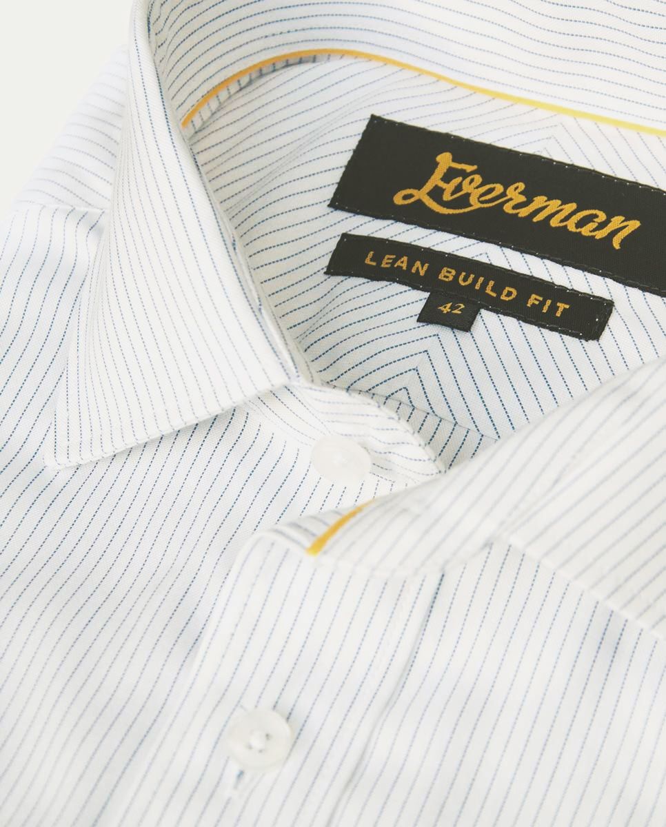 The only thing worse than being caught with your pants down, is being caught with your pants down while wearing your bottom-of-the-drawer dress shirt. Following our key principles of classic style and functional design, we have made the perfect white dress shirt.