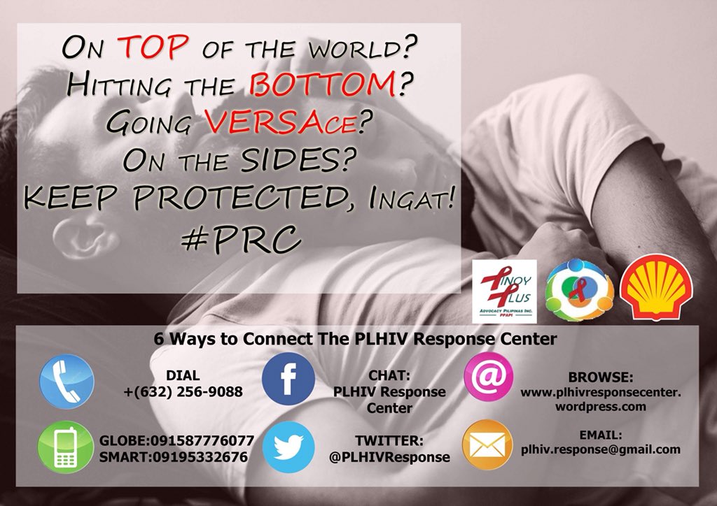 Getting an HIV test doesn't mean you're a bad person. It means you value your health. 
Stop overthinking. Take the test.

The PLHIV Response Center is open to serve you!
Monday-Friday from 8:00am - 8:00pm 
#AskPRC 

Visits us at
m.facebook.com/PLHIVResponse/