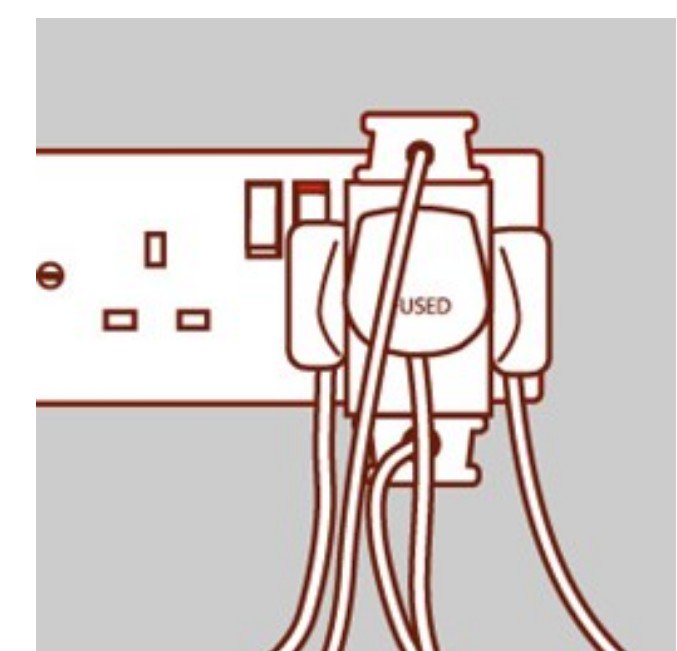 In the living room and bed rooms, overloaded sockets are deadly.