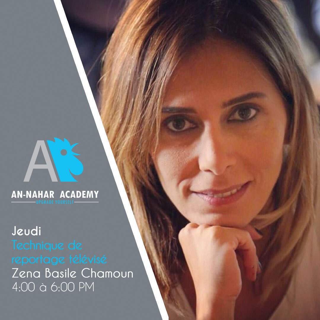 FondationGebranTueni (@fondationgt) on Twitter photo LAST MONTH REGISTRATION!
FOR MORE INFO, CALL 03250933!
#Reportage #reporter #television #Annahar_Academy
<a href="/BasileZena/">Zena basileMTV</a> <a href="/michelletueini/">michelle tueini</a> <a href="/Annahar/">Annahar النهار</a> LAST MONTH REGISTRATION!
FOR MORE INFO, CALL 03250933!
#Reportage #reporter #television #Annahar_Academy
<a href="/BasileZena/">Zena basileMTV</a> <a href="/michelletueini/">michelle tueini</a> <a href="/Annahar/">Annahar النهار</a>