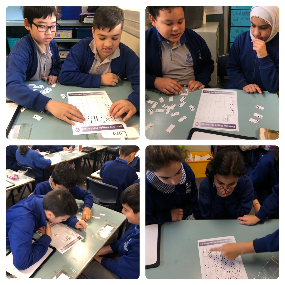 Proud of the mathematicians in Stage 3 this morning at our Maths Morning. So many comments from students about how much FUN they were having! The reflections &amp; discussions were powerful. So many didn’t want to leave! <a href="/fairvaleps/">FairvalePS</a> #problemsolving #workingmathematically