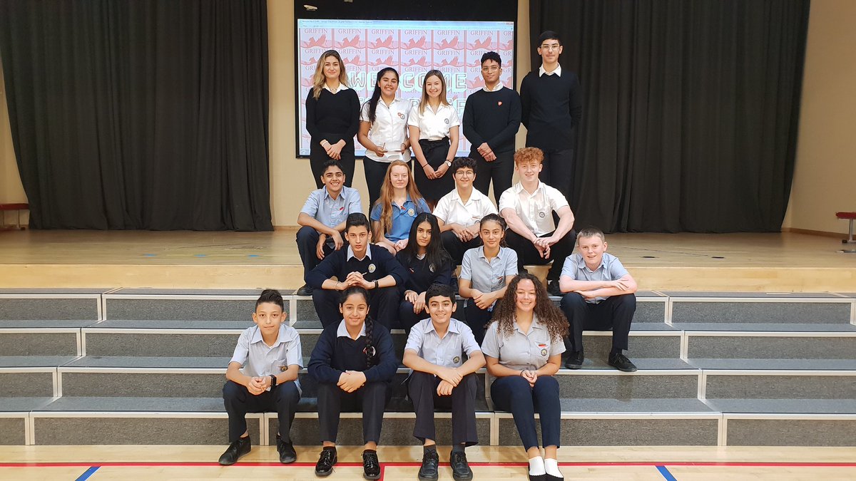 2018-19 Griffin House Captains ready for action!