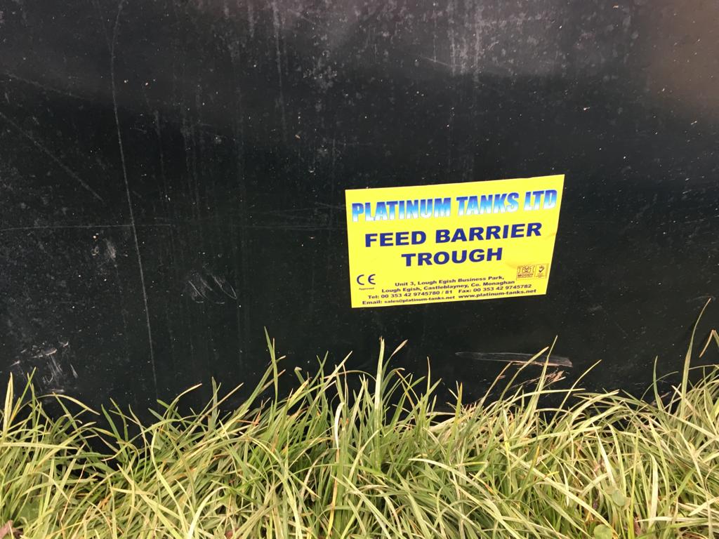 PlatinumTanks's tweet photo. We're delighted to launch our new Feed Barrier Trough at #Ploughing18 
#Agri #irishbiz https://t.co/myo440uEeh