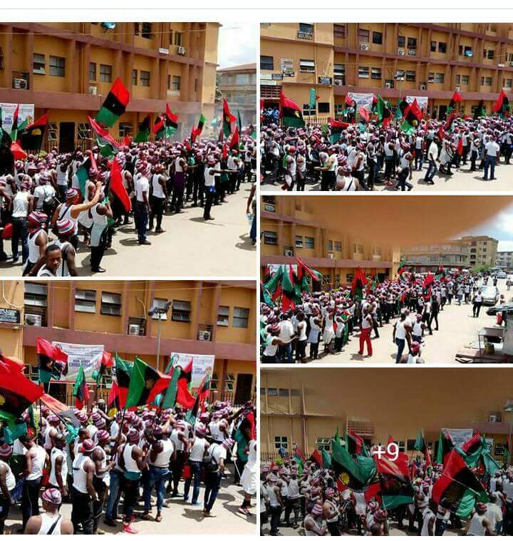 ipobincatalunya's tweet photo. What we want is a referendum to decide if we want to remain in the evil contraption called Nigeria https://t.co/rMpNIDDOnE