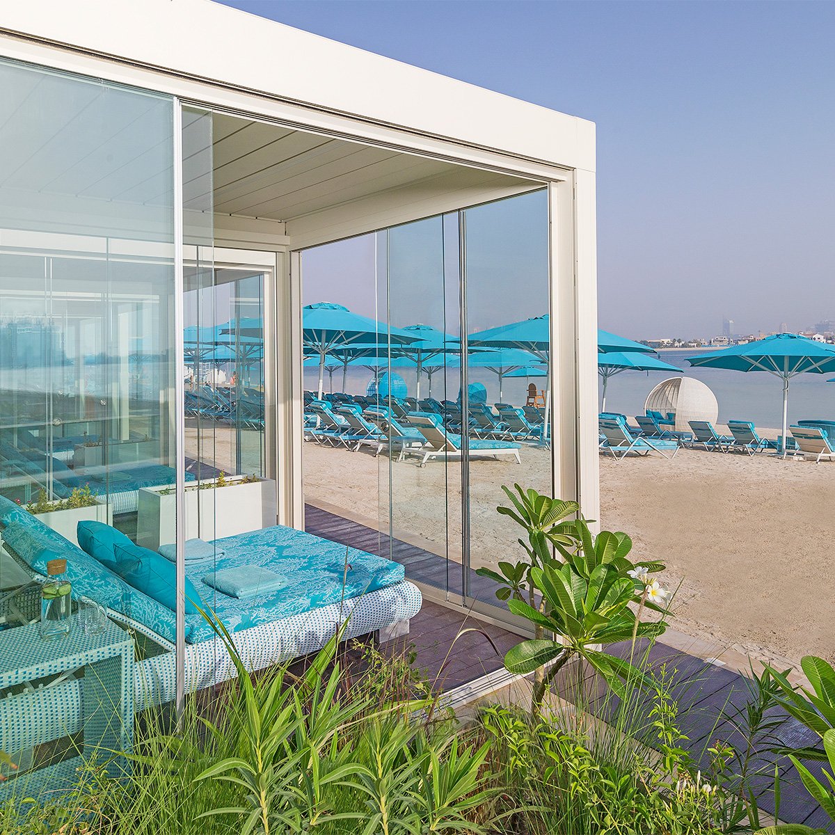 Cool off by the #beach this #weekend by booking an air-conditioned cabana for two at @The Retreat for AED399 only. #dubai #mydubai #sofitel #mgallery #palm #beach&amp;pool #offers #deals #cabana #dubaibeach #palmbeach #weekend #myconcierge #welovedxb #myconciergeuae