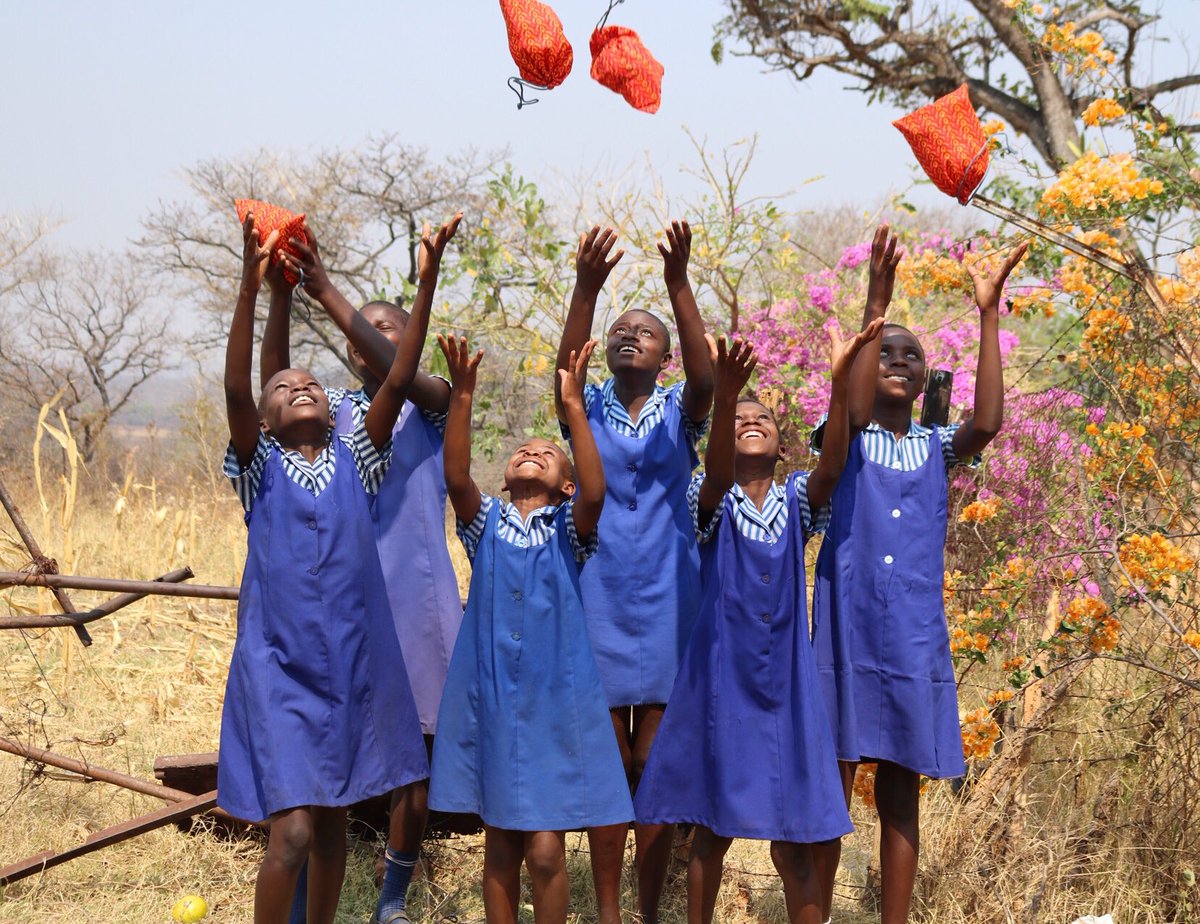 Blessed day at one of the local schools yesterday sharing the love to these wonderful girls! 50 #reusablepads distributed and we are moving on. More distributions coming up soon! #NoMoreLimits #Periods #Education #Menstruation #endperiodpoverty #EndChildMarriage #EndTaboo