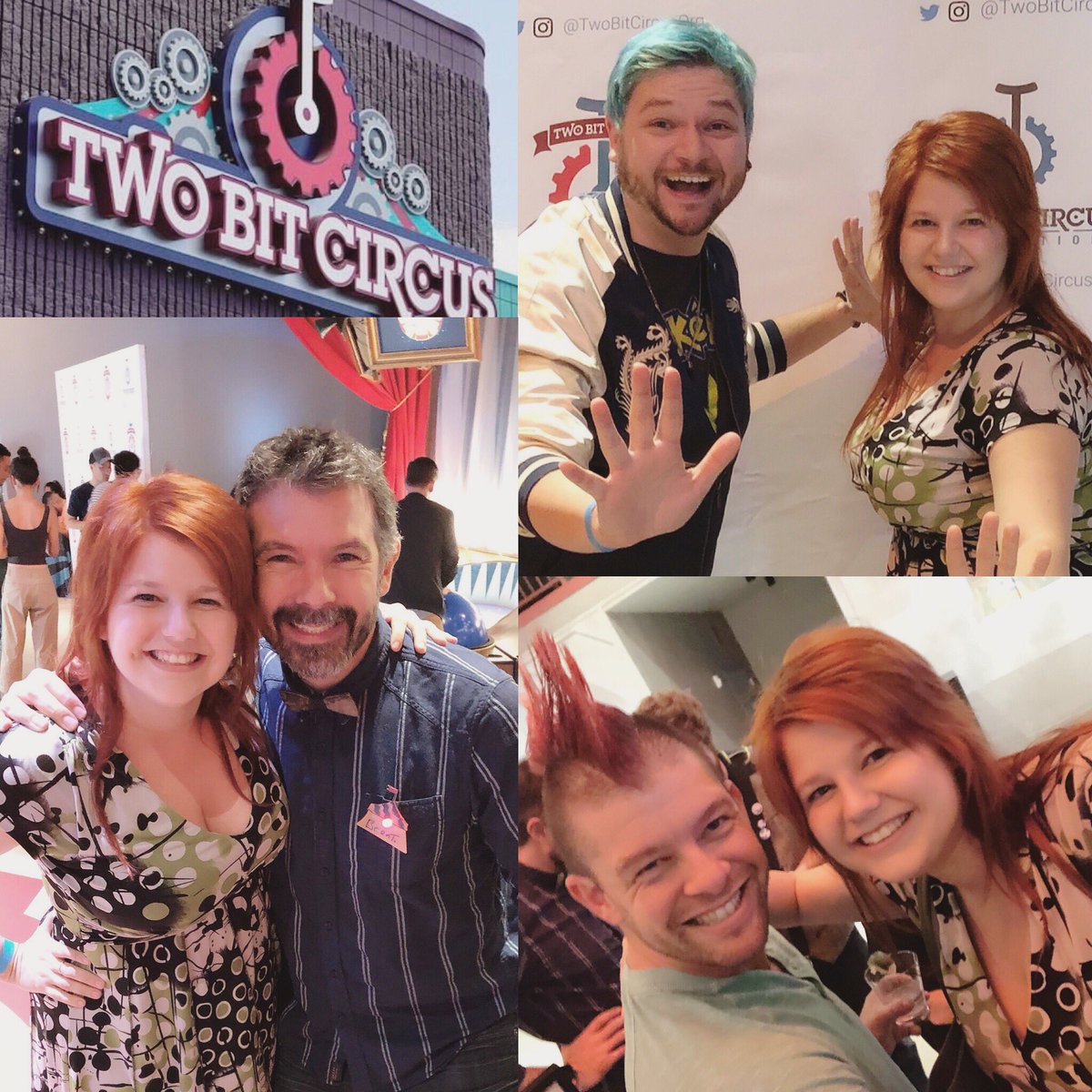 BonnieBellG's tweet photo. Tonight I was lucky enough to attend the #CreatorsNight at @TwoBitCircus
 💜💜💜
 @brentbushnell and Eric did it!!! 
I am so, so, so, so proud of them for achieving their dreams and creating #TwoBitCircus
Can’t wait to go back and play more games!!! https://t.co/Nt3f0BLaBV