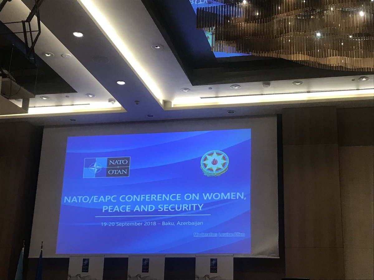 EPF_AZE's tweet photo. “Civil society is instrumental in promoting #WPS agenda” https://t.co/qEo1mI9Wiq