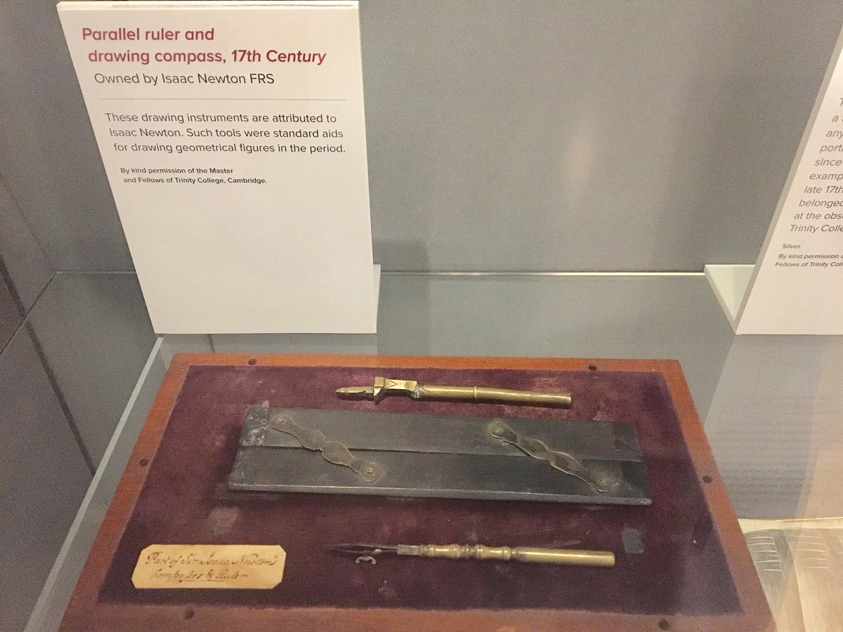 VKValev's tweet photo. Isaac Newton’s own compass! 😳Visiting the @royalsociety is always an amazing experience! 😃 Greatly enjoyed the meeting of the Public Engagement Committee there and I am immensely grateful for the opportunity to contribute! https://t.co/b48y0vFv0H