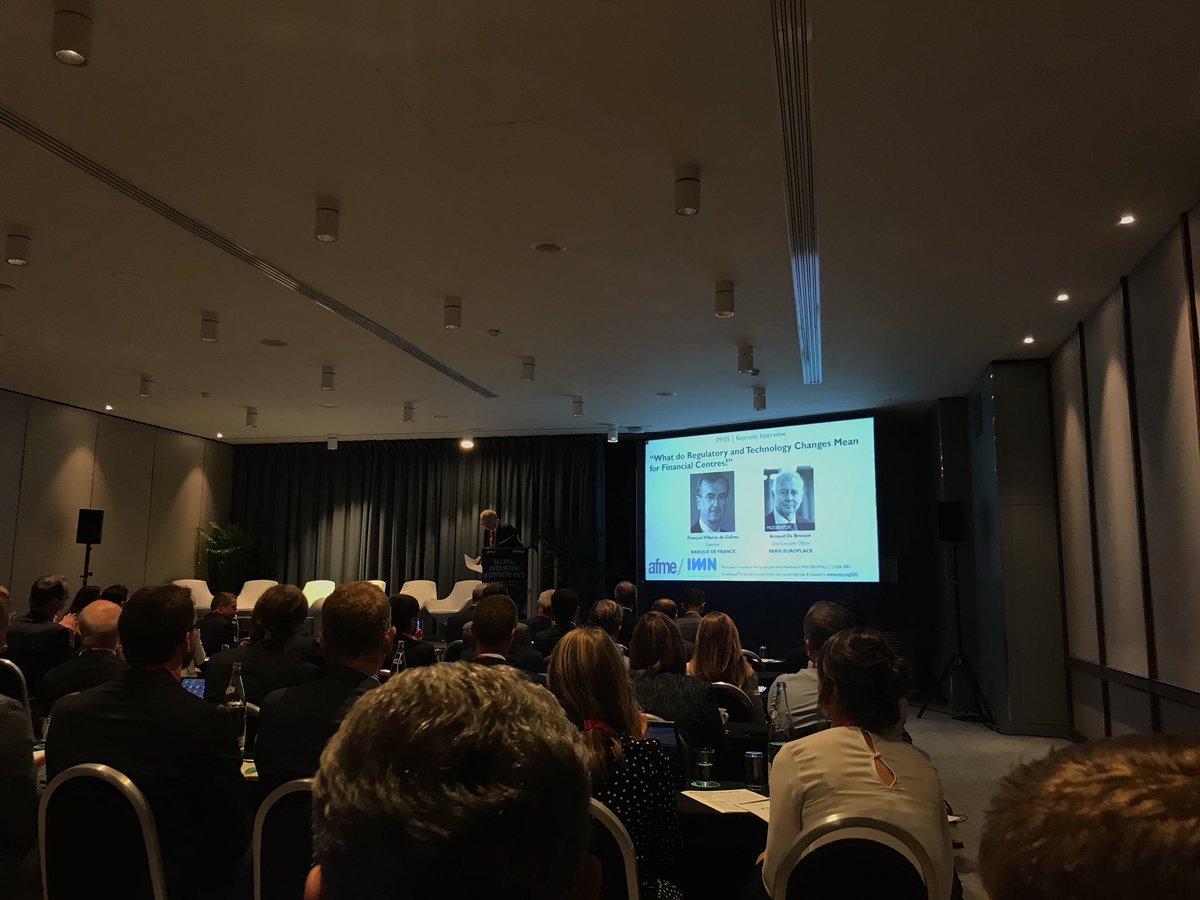 nick_weisfeld's tweet image. AFME’s Global Innovation Institute conference in Paris kicks off #GI2 #Intelligentdigital #fstech