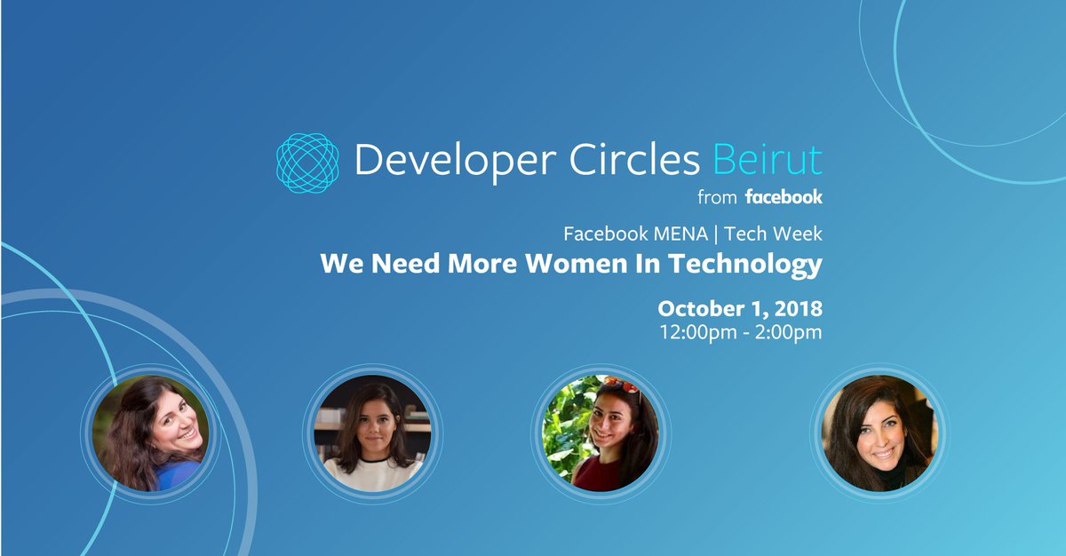BeirutDigitalD's tweet photo. Are you a woman in Tech curious to learn how to advance in your career?

Join us for a panel discussion with world-class speakers from @facebook @McKinsey and @anghami as part of the #Facebook #MENA Tech Week 2018: https://t.co/8HWPt9JEiC

#FacebookMENATechWeek2018 https://t.co/UMjiggNOTH