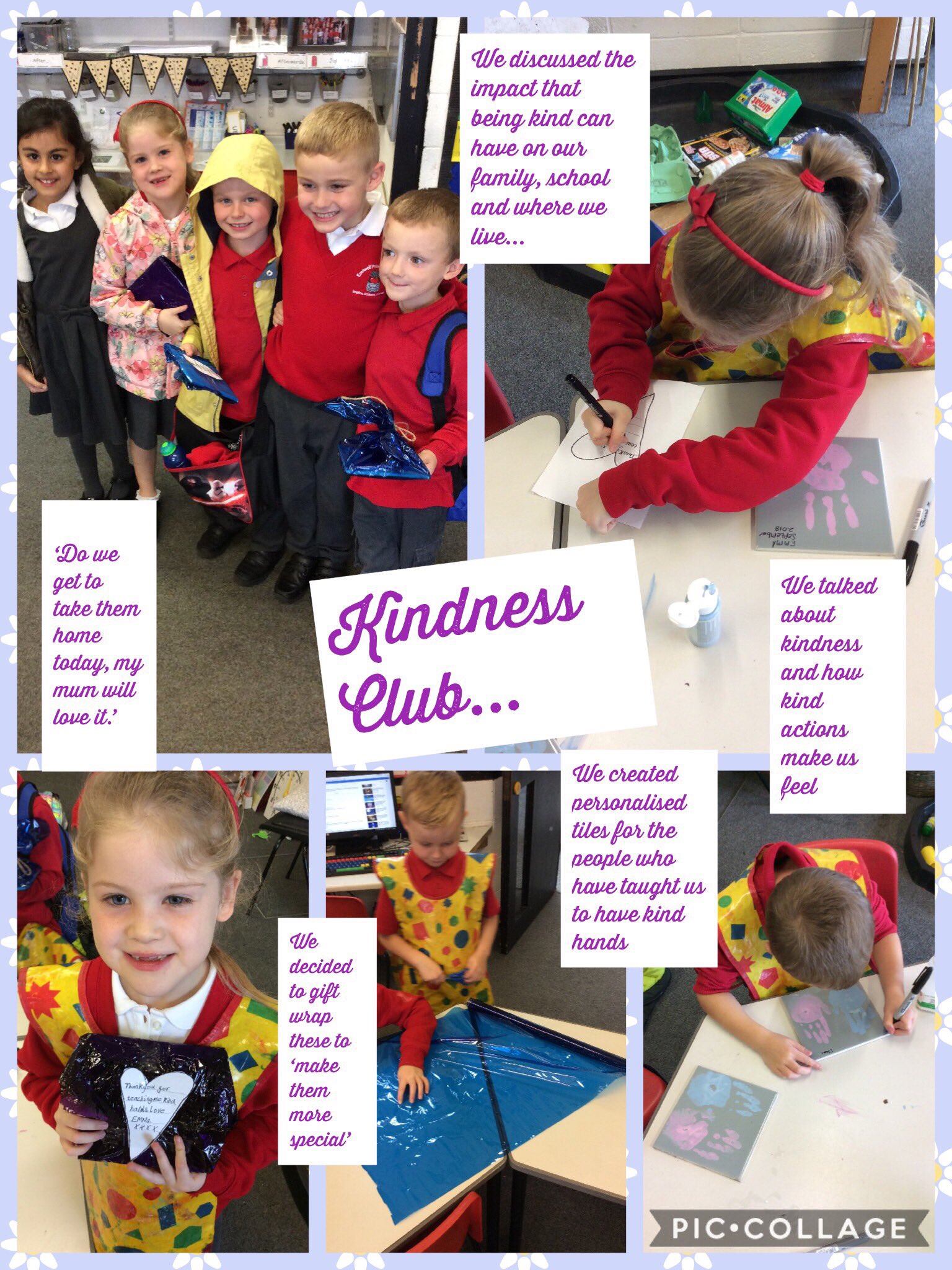 Eveswell Primary on Twitter "Spreading kindness in our new after