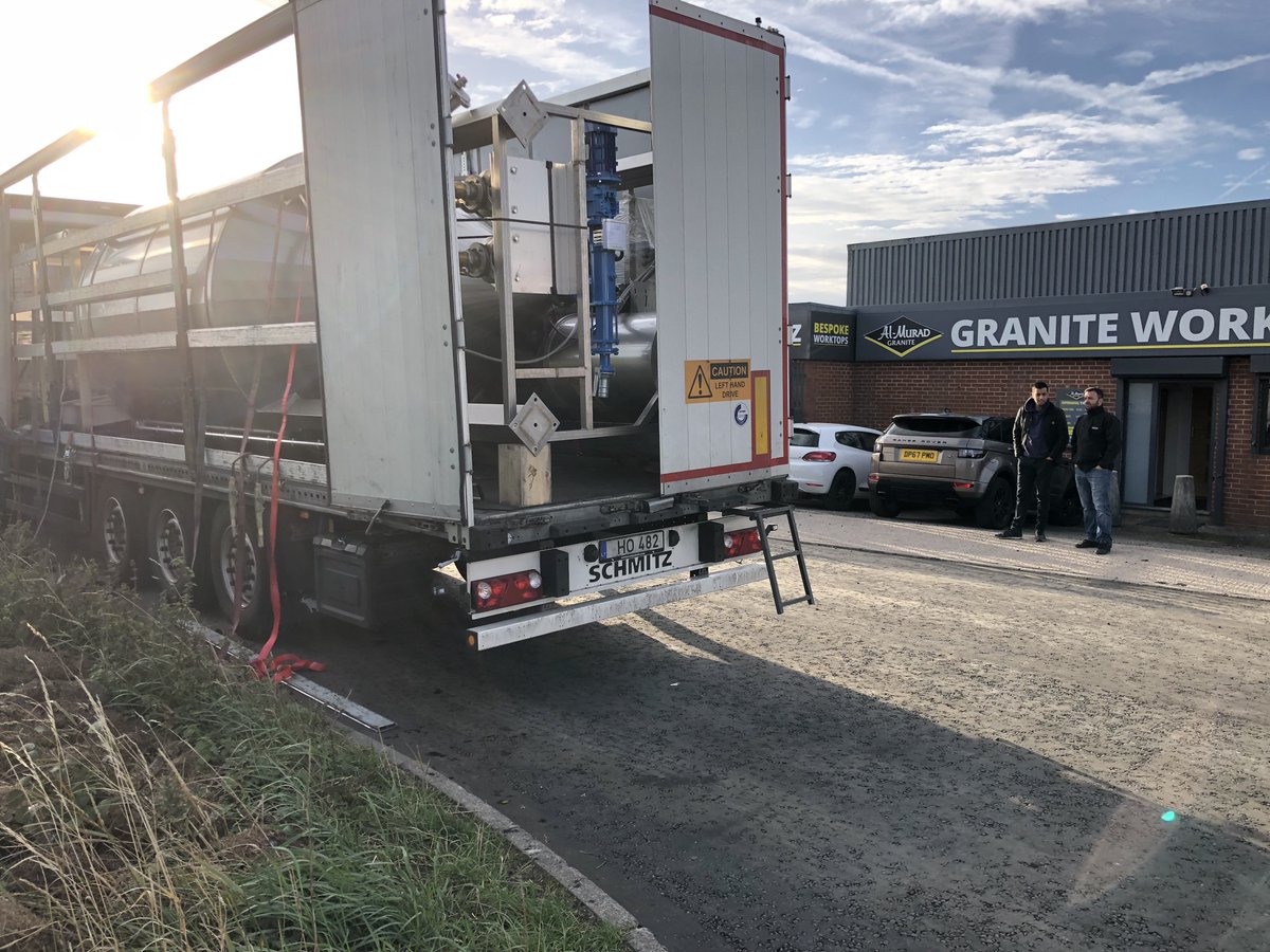 TurriniUk's tweet photo. Another Turrini DEP 500 C arriving for install in the UK ! https://t.co/amvQI6JvSO