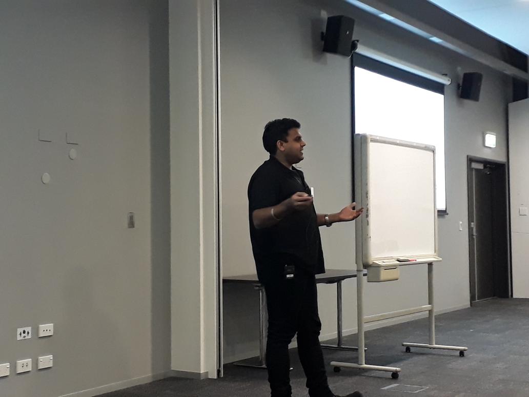 Planned Proactive Care quality symposium <a href="/KoAwatea_cmdhb/">Ko Awatea @ CMDHB</a>, @cmdhb.  <a href="/sethi_dr/">Dr Vikas Sethi</a> presenting the care bundles to new practices