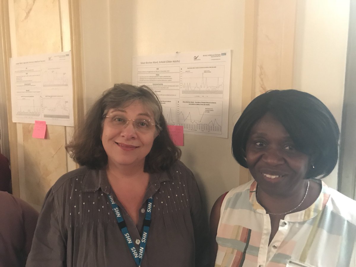 Julia Brownlie, Consultant and Edna Eziefula, Ward Manager, Silver Birches Ward (Older People’s services) have established a Ward improvement group to collect ideas for tests of change and involve all staff. <a href="/ClareSc78348774/">Clare Scott</a>
