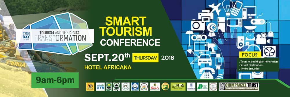 It’s a full house here at @HotelAfricana this morning as #Uganda #tourism week continues with a Smart Tourism Conference on the theme: 'Tourism & #Digital Transformation' with @MTWAUganda @UgTourismBoard @ugwildlife @NITAUganda1 @MoICT_Ug #WTD2018 #WTDUG2018