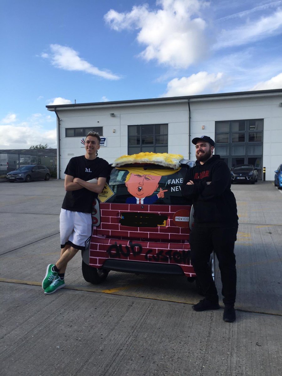 Dub Customs (@dub_customs) on Twitter photo What a laugh we had making a #DonaldTrump #smartcar for <a href="/SidemenClothing/">Sidemen Clothing</a> <a href="/miniminter/">Wedgeman Simon</a> and the gang! #dubcustoms #makesidemengreatagain #carwrap What a laugh we had making a #DonaldTrump #smartcar for <a href="/SidemenClothing/">Sidemen Clothing</a> <a href="/miniminter/">Wedgeman Simon</a> and the gang! #dubcustoms #makesidemengreatagain #carwrap