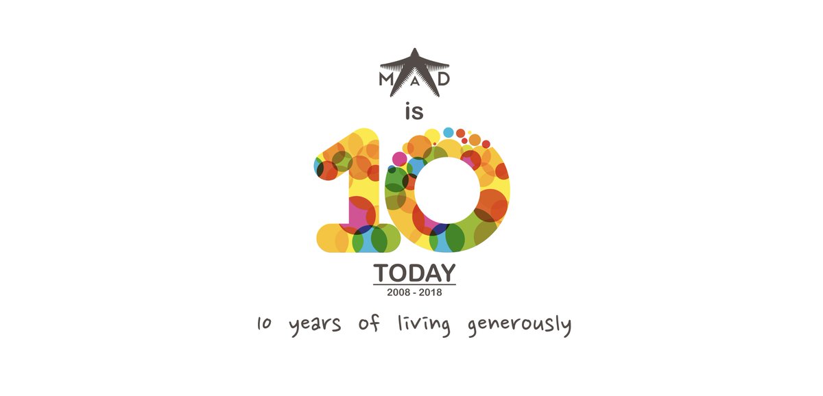 MakingDiff's tweet image. MAD is 10 years old!