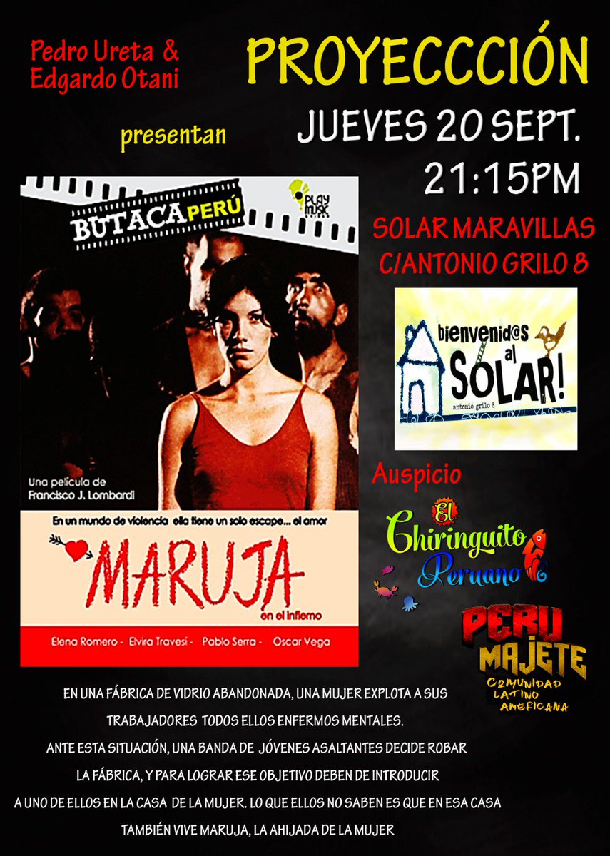 SpaMaravillas's tweet photo. Apunta en tu agenda, vecina, las próximas actividades. Empezamos hoy con cine, el sábado con jornada de #MemoriaHistorica. El próximo miércoles con un documental imprescindible y el sábado 29 con cata de cerveza y rica paella.  ¡Bienvenidas al otoño! https://t.co/3EWkFAHiPC
