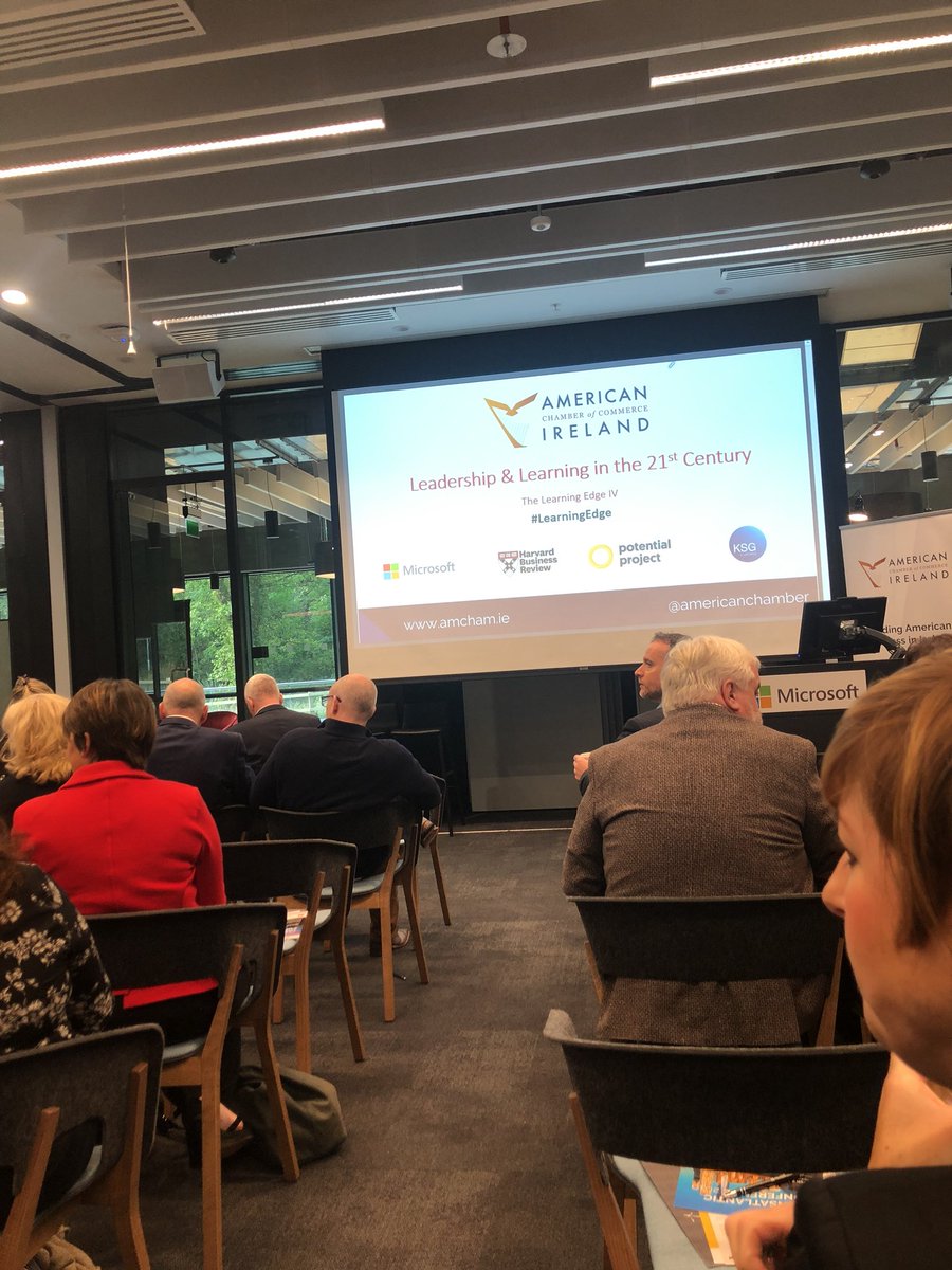 James_Brogan1's tweet image. Fascinating day in store with @AmericanChamber &amp;amp; @Microsoftirl 🤓 #LearningEdge