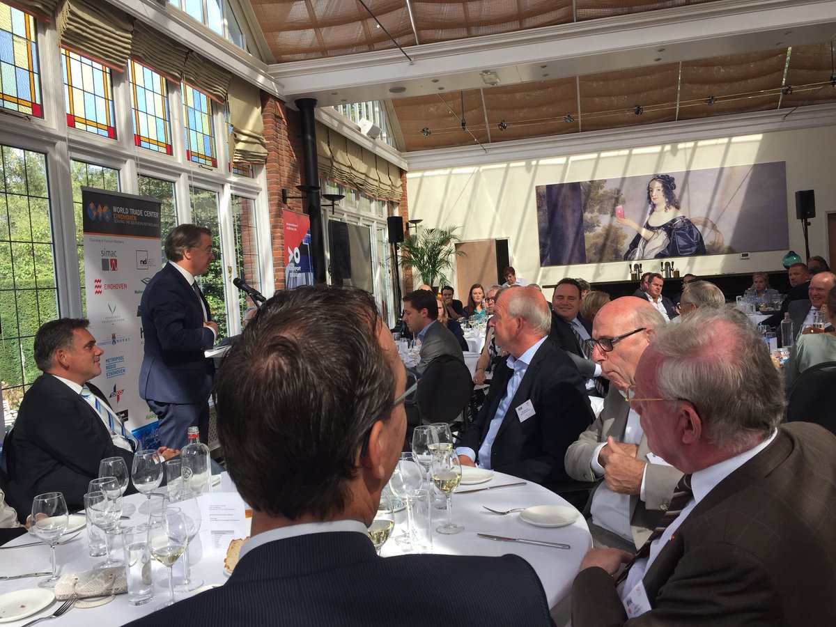 ‘Being Challenged what is happening in the world’ @CdKBrabant Wim van de Donk at @WTCEindhoven and <a href="/Brainport_int/">Brainport Eindhoven</a> #Eindhoven meeting