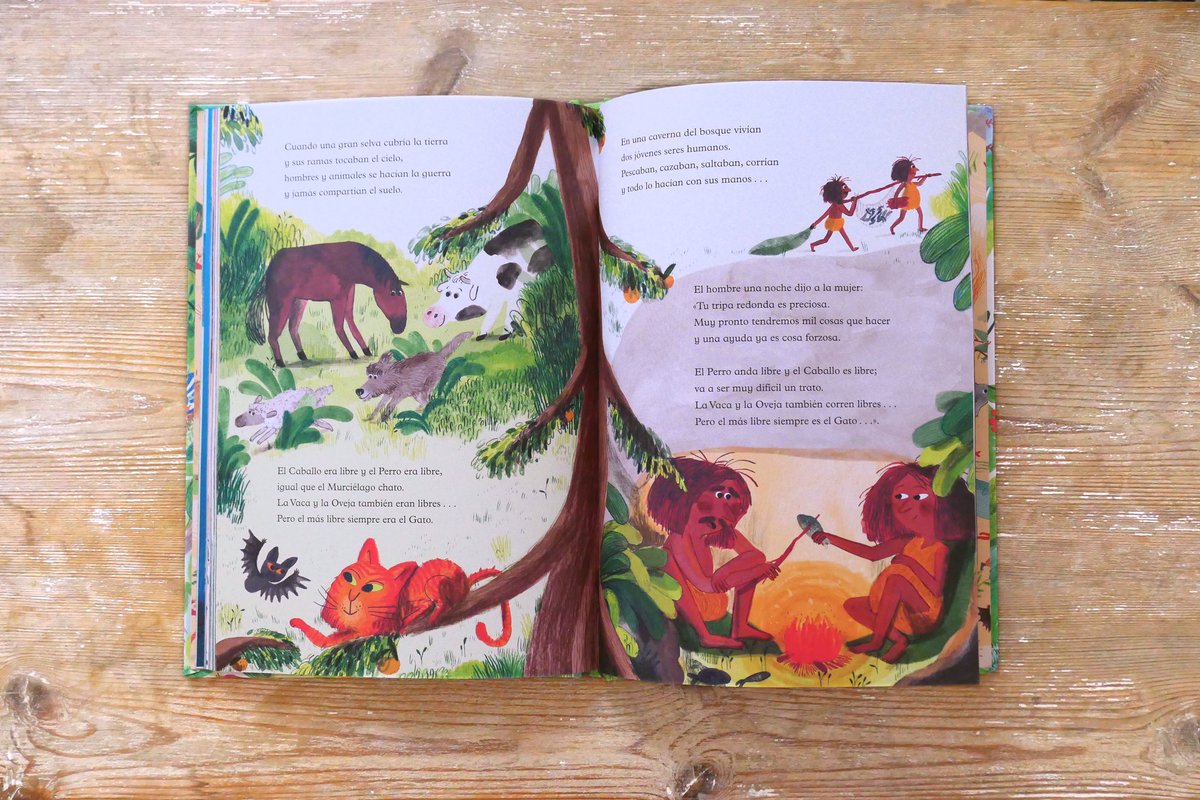 BlackieBooks's tweet image. Hoy sale uno de los libros más bonitos que publicaremos este año. Los Cuentos de Así Fue, de Rudyard Kipling, ilustrados por Marta Altés! Es una absoluta maravilla, un libro de esos que hay que tener.