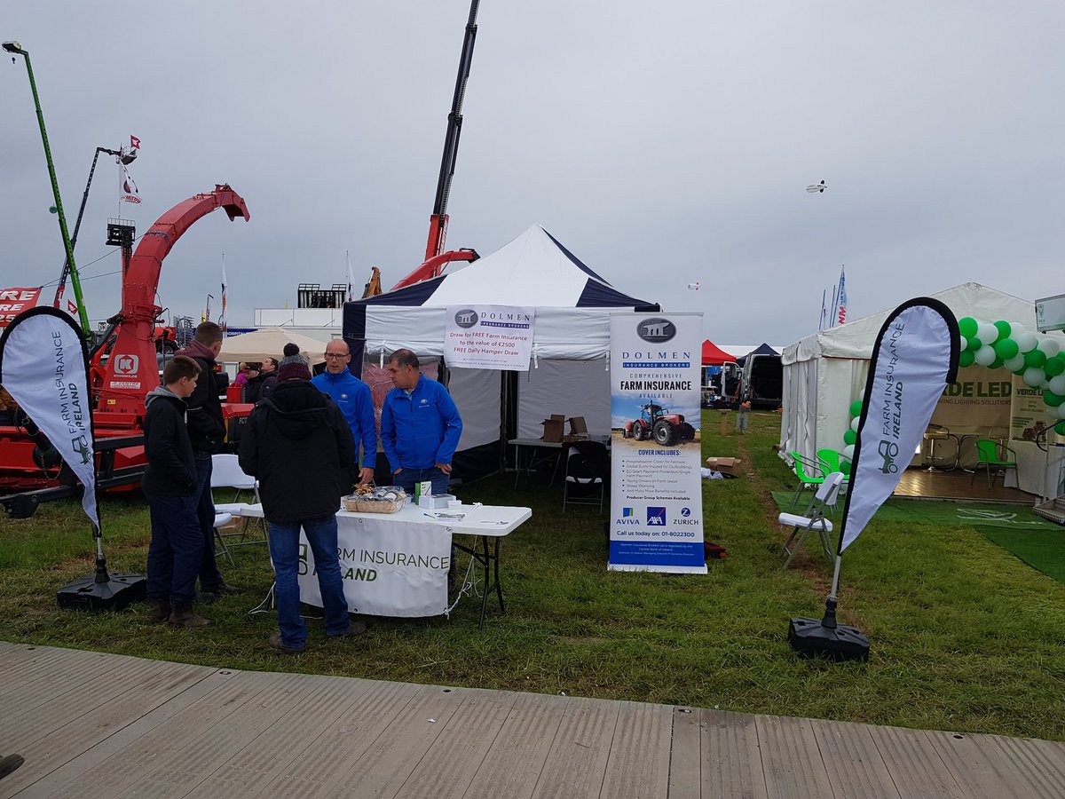 FarmInsuranceIE's tweet image. And we're live at the #Ploughing18